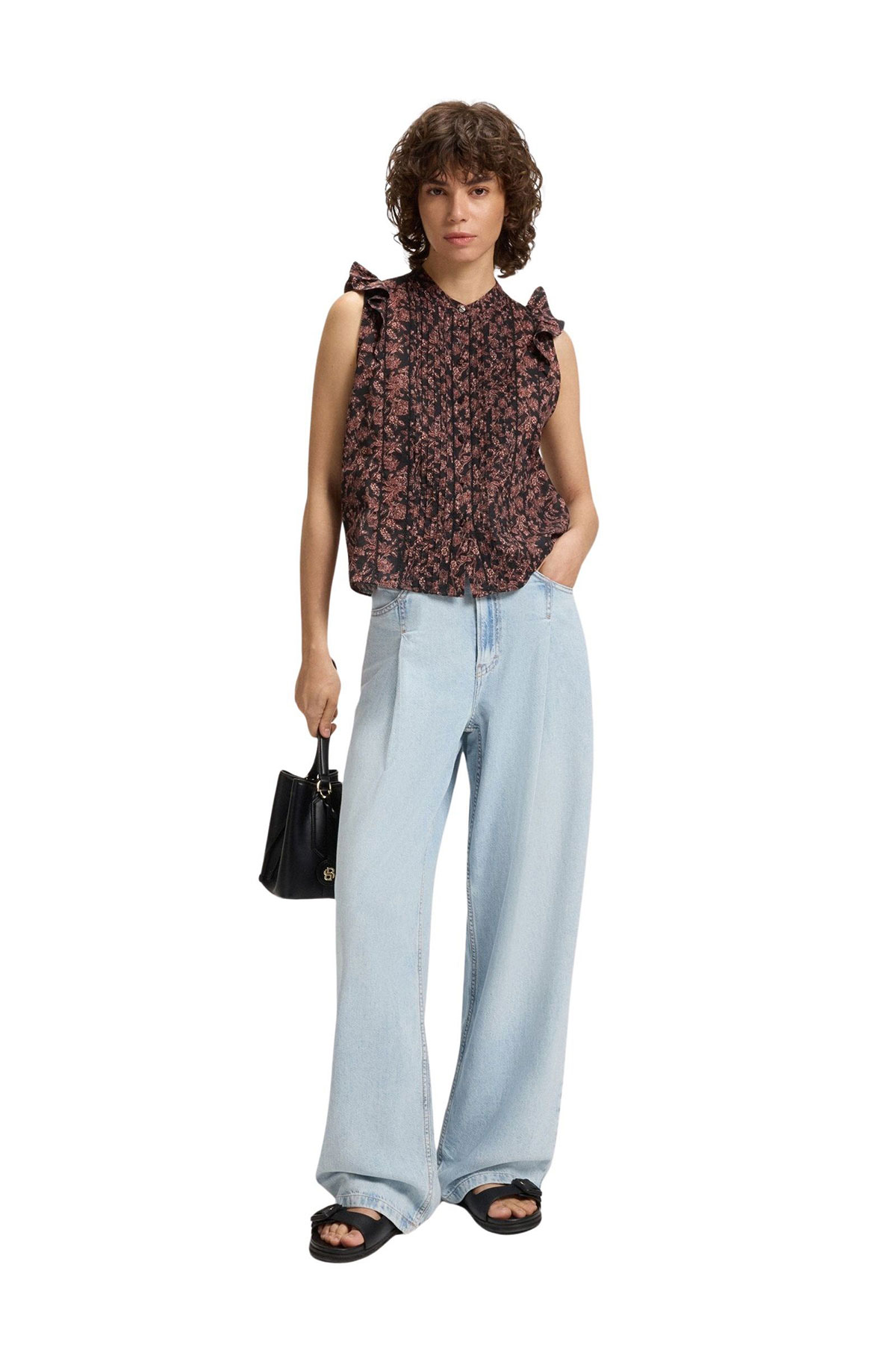 Cvetna ženska bluza 50540798