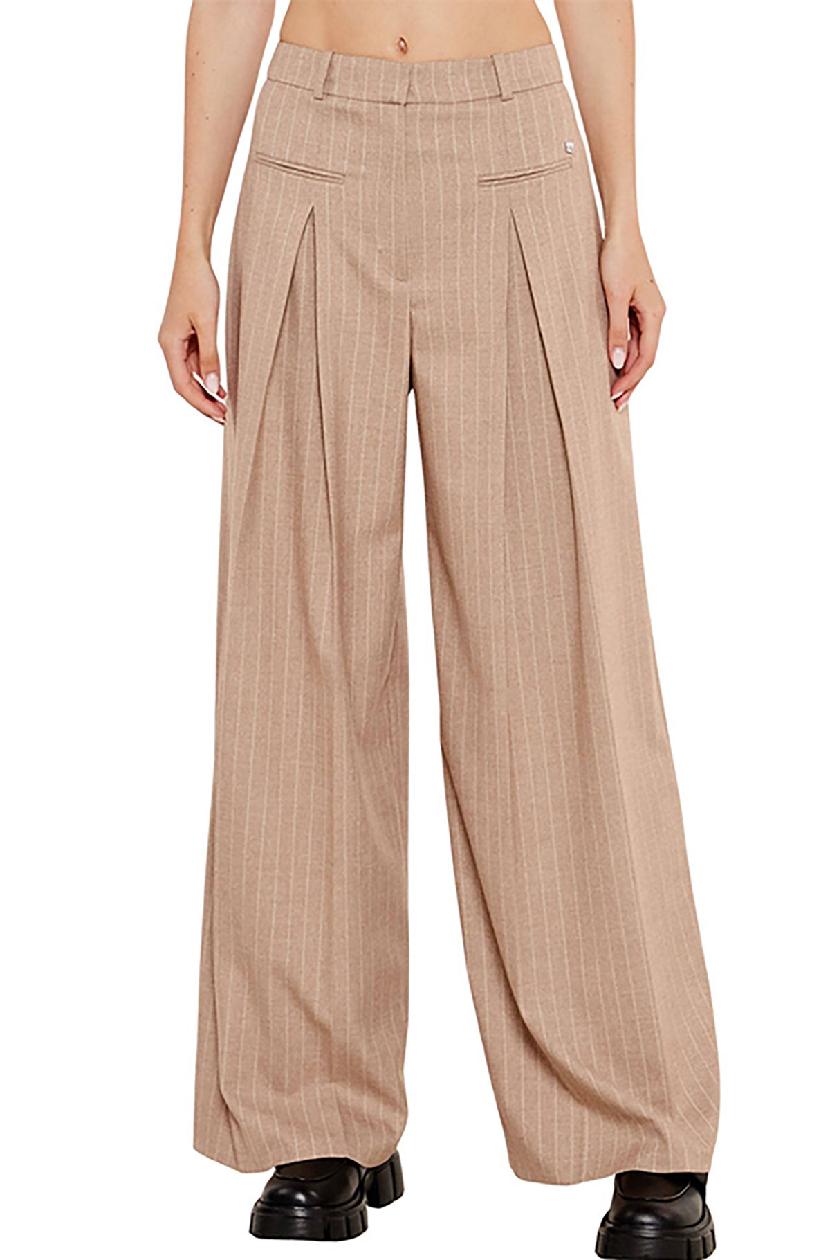 Široke ženske pantalone 50542691