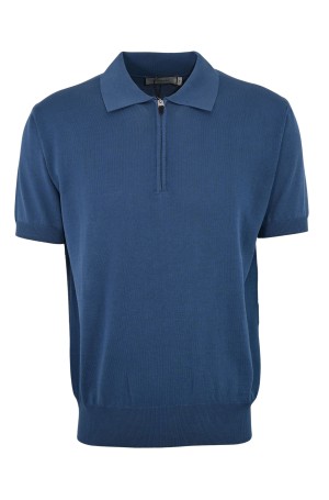 Plava muška polo majica MK02459C0454