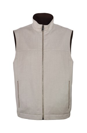 Bež muški prsluk SG03438O41022