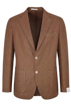 Braon muški sako M75C120K024