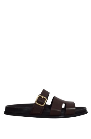 Kožne muške papuče M77M240M021