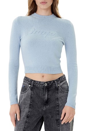 Plavi ženski džemper 50543054