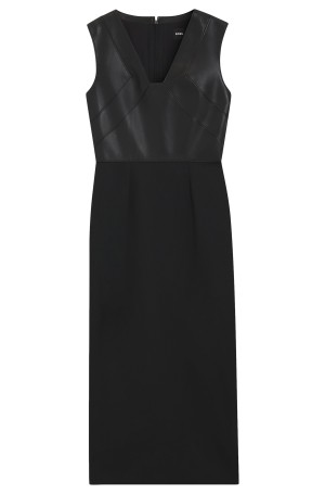 Kombinovana midi haljina 50543504