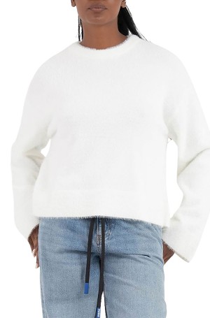 Beli ženski džemper 50548146